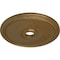 Ekena Millwork Theia Ceiling Medallion (Fits Canopies up to 6 3/4"), 24"OD x 3 5/8"ID x 1 3/4"P, Pale Gold CM24THPAS - alternate 2